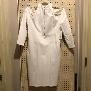 Guess dress off the shoulders White